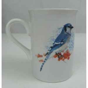 Bay Island Ceramic Coffee Cup Mug With Beautiful Bluejay Design